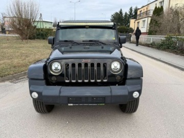 Jeep Wrangler III Unlimited Facelifting 2.8 DOHC I-4 Turbo CRD 200KM 2011 Jeep Wrangler Sliczna Sahara Navi Ledy Skory Grzany Fotele Automat EUROPA, zdjęcie 10