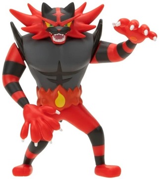 Боевая фигурка Pokemon Incineroar с функцией подвижной атаки