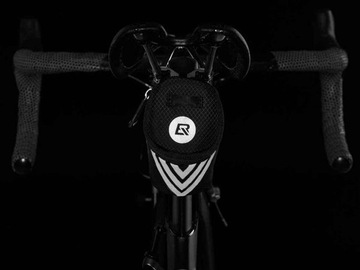 Чехол для седельной сумки RockBros C28BK, седельная сумка для велосипеда, черный