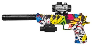 ВИНТОВКА ПИСТОЛЕТ MP АВТОМАТИЧЕСКИЙ DEAGLE GEL BALLS CS