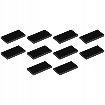 PAKIET LEGO 87079 Tile 2x4 Czarny 4560182 10szt NOWE