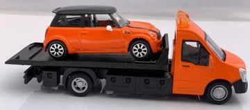 БОРТОВОЙ ТРАНСПОРТ BURAGO MINI COOPER S МОДЕЛЬ МЕТАЛЛ