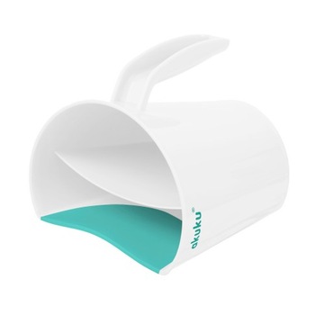 A0430 ПРОМЫВОЧНАЯ КРУЖКА МЯТА-БЕЛАЯ