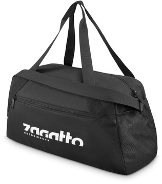 Pánska cestovná taška do posilňovne čierna ľahká športová taška ZAGATTO