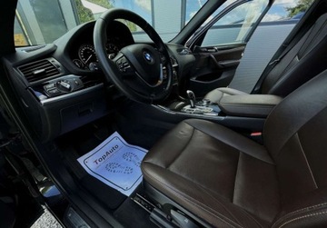 BMW X3 F25 SUV 2.0 20d 190KM 2014 BMW X3 2.0 D 190KM XDRIVE gwarancja BEZWYPADKOWA perfekcyjna VAT 23, zdjęcie 18