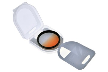 Filtr połówkowy 55mm Pomarańczowy