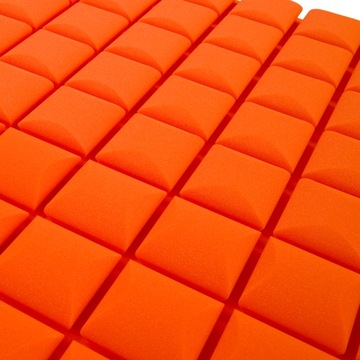Panele akustyczne kostka wypukła wygłuszająca 5cm absorber nadmiaru dźwięku