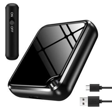 DYKTAFON MINI 16GB REDUKCJA SZUMÓW DŁUGOPIS DO NAGRYWANIA Z SŁUCHAWKI I USB
