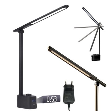 LAMPKA LED ŚCIEMNIALNA DO MANICURE NA BIURKO BIURKOWA SZKOLNA