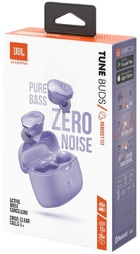 НАУШНИКИ-ВКЛАДЫШИ — JBL TUNE BUDS с ANC/BLUETOOTH + ЗАРЯДНЫЙ ЧЕХОЛ