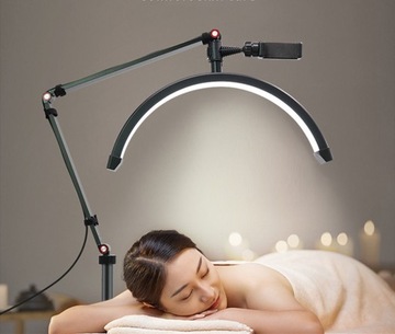 Andoer HD-M2X 20W Half Moon LED видеоторшер, черный