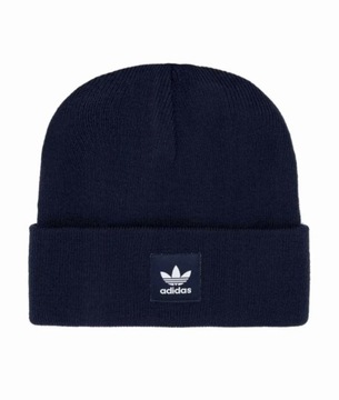 Adidas czapka CUFFED BEANIE UNISEX granatowy rozmiar 56-58