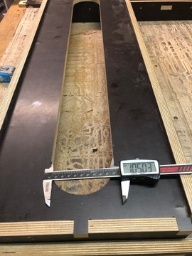 Направляющая для строгального станка по дереву 100х100см.