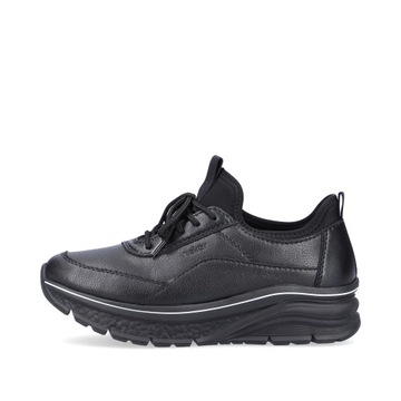 RIEKER buty, półbuty, sneakersy czarne 48050