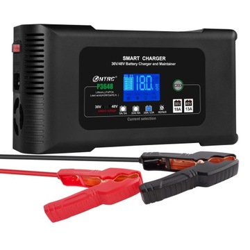 PROSTOWNIK DO AKUMULATORA AUTOMATYCZNY SMART ŁADOWARKA 36V 18A/48V 13A