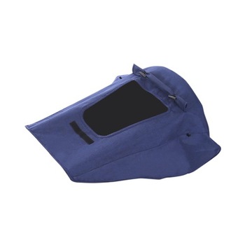 Universal Stroller Sunshade Sun Protection with Viewing Window Navy Blue