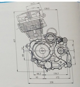 175CC ВЕРТИКАЛЬНЫЙ НУЛЕВОЙ ДВИГАТЕЛЬ ASTON CRS TZR XCCROS