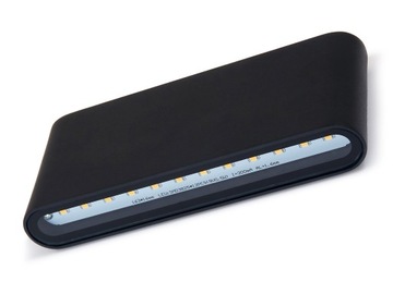 LAMPA ELEWACYJNA LED ZEWNĘTRZNA KINKIET OGRODOWY