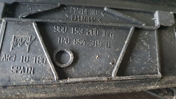 LIŠTA OKNO ČELNÍ LEVÝ PŘEDNÍ SEAT LEON II FACELIFT 1P0854319D