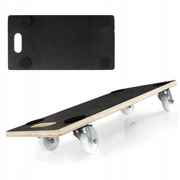 ПЛАТФОРМА ТЕЛЕЖКА ТРАНСПОРТНАЯ ПЛАТФОРМА 400 КГ ДЛЯ МЕБЕЛЬНЫХ РУЛЕВ M80089