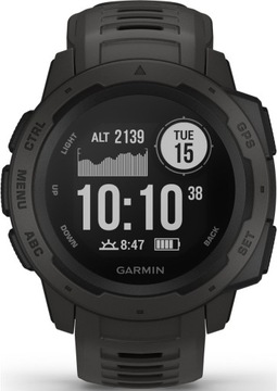 Спортивные часы GARMIN Instinct Solar Graphite
