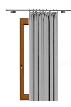 MATOWE GOTOWE ZASŁONY 140x250cm TAŚMA ŻABKI