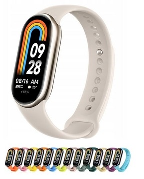 Xiaomi Mi Band 8 Global + 2 kolorowe opaski