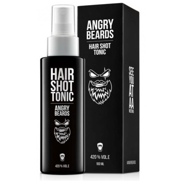 Angry Beards Tonik do włosów Hair Shot 100 ml
