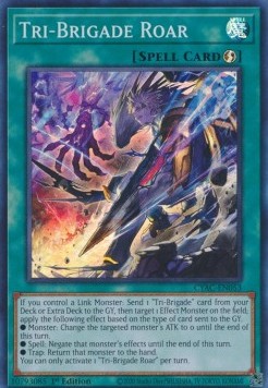 Yu-Gi-Oh! TCG: Tri-Brigade Roar (CYAC)