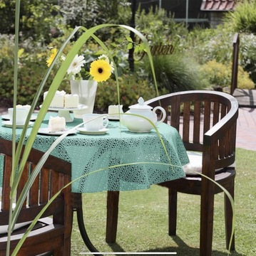 Скатерть FOAM GARDEN МЯТА ПРЯМОУГОЛЬНИК 125x155