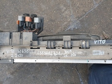 KOMPLET CHLADIČ MERCEDES-BENZ VITO W638 2.2 CDI 6385012701