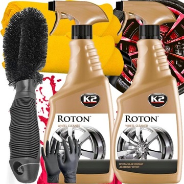 K2 ROTON PŁYN CZYSZCZENIA MYCIA FELG 700ML 2 szt