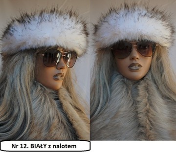 зимняя МЕХОВАЯ ПОЯСКА - как шапка - для Деда Мороза