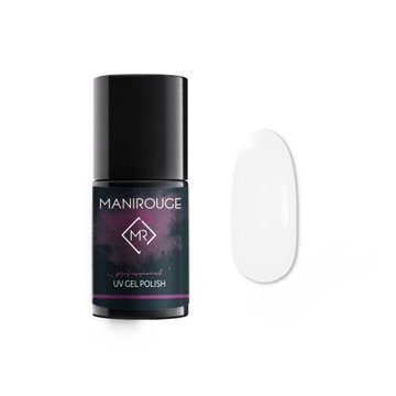 LAKIER HYBRYDOWY DO PAZNOKCI MANIROUGE Lakier hybrydowy PERFECT WHITE 5 ml