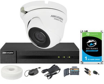 Zestaw monitoringu 4in1 HDD Hikvision Hiwatch