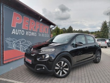 Citroen C3 III Hatchback 1.2 PureTech 68KM 2017 Citroen C3 Klimatyzacja Komputer Elektryka Alu 1.2 Benzyna 68KM