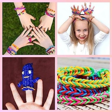 РЕЗИНКИ для изготовления браслетов Набор 2000 шт.