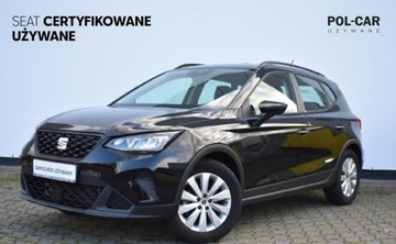Seat Arona Crossover Facelifting 1.0 TSI 110KM 2023 Seat Arona DSG Salon PL, 1Wl., Serwis ASO, VAT 23 Benzyna 110KM