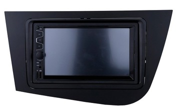 Радиоприемник Black Frame 2din Seat Leon 2005-2009 7 дюймов