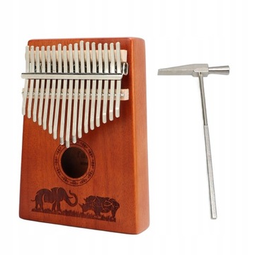 Kciuk fortepian Kalimba 17 klawiszy instrument do