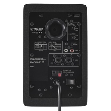 YAMAHA HS4 BLACK - СТУДИЙНЫЕ МОНИТОРЫ, ПАРА