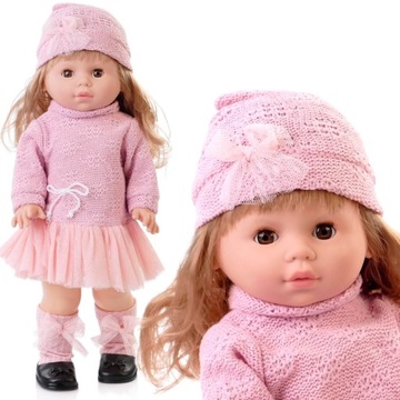 LALKA Natalia INTERAKTYWNA MÓWI ŚPIEWA PIOSENKI PO POLSKU 40cm