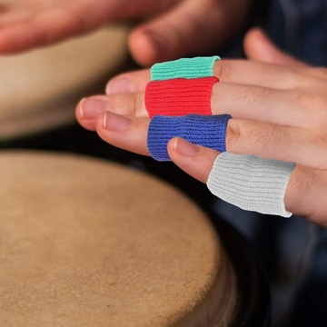 10 шт. Эфирный барабан с рукавами для пальцев Эфирный барабан