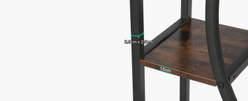 Большая подставка для растений шириной 150 см с 4 крючками для подвешивания.