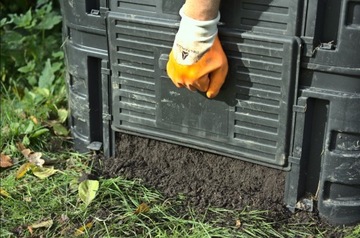 Компостер 1-камерный Patrol group 1000 л, черный