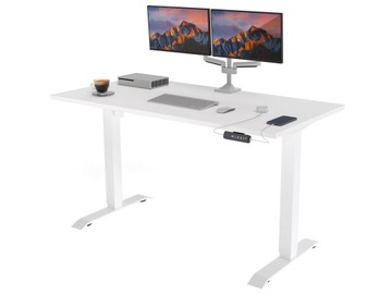 BIURKO ELEKTRYCZNE Z REGULACJĄ WYSOKOŚCI 175x80