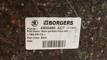 SKODA KODIAQ ДВЕРЬ СТОРОНА ЛЕВАЯ ПЕРЕДНЯЯ