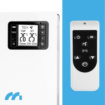 ЭЛЕКТРИЧЕСКИЙ КОНВЕКТОР НАГРЕВАТЕЛЬ ТАЙМЕР ТЕРМОСТАТ МОЩНЫЙ ДИСТАНЦИОННОЕ УПРАВЛЕНИЕ 2000ВТ ТУРБО