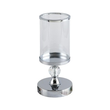 Szklany Świecznik Świecznik Tealight Elegancki