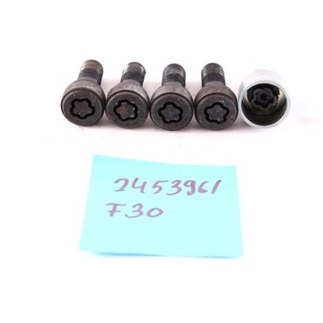 BMW F20 F21 F30 F31 F33 ŠROUBY ZAJIŠŤUJÍCÍ KOLO KOMPLET 2453961